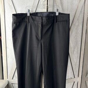 LOFT Classic Black Wide Leg Trousers